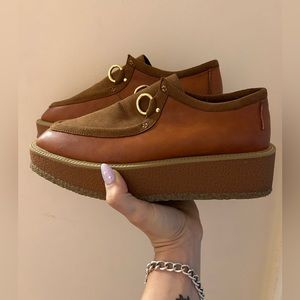 Pre-owned Stella McCartney leather oxfords